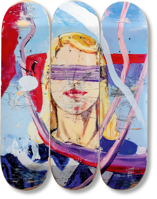 Julian Schnabel. Art Edition No. 1–75 ‘Blind Girl/Lido Blue’, 2023 (German, French, English) (AP)