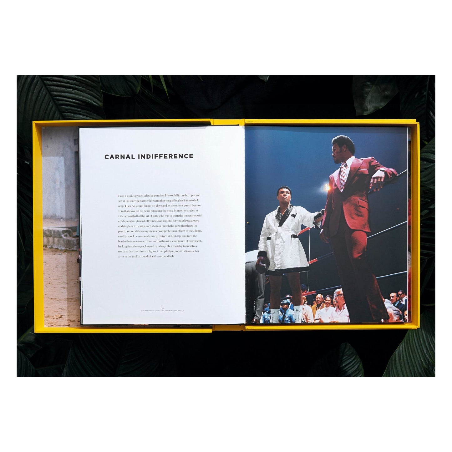Norman Mailer. N.Leifer. H.Bingham. The Fight, Art Edition No. 1–125, Neil Leifer ‘Ali vs. Foreman – Ali Glaring at Foreman’ (English) (SA)