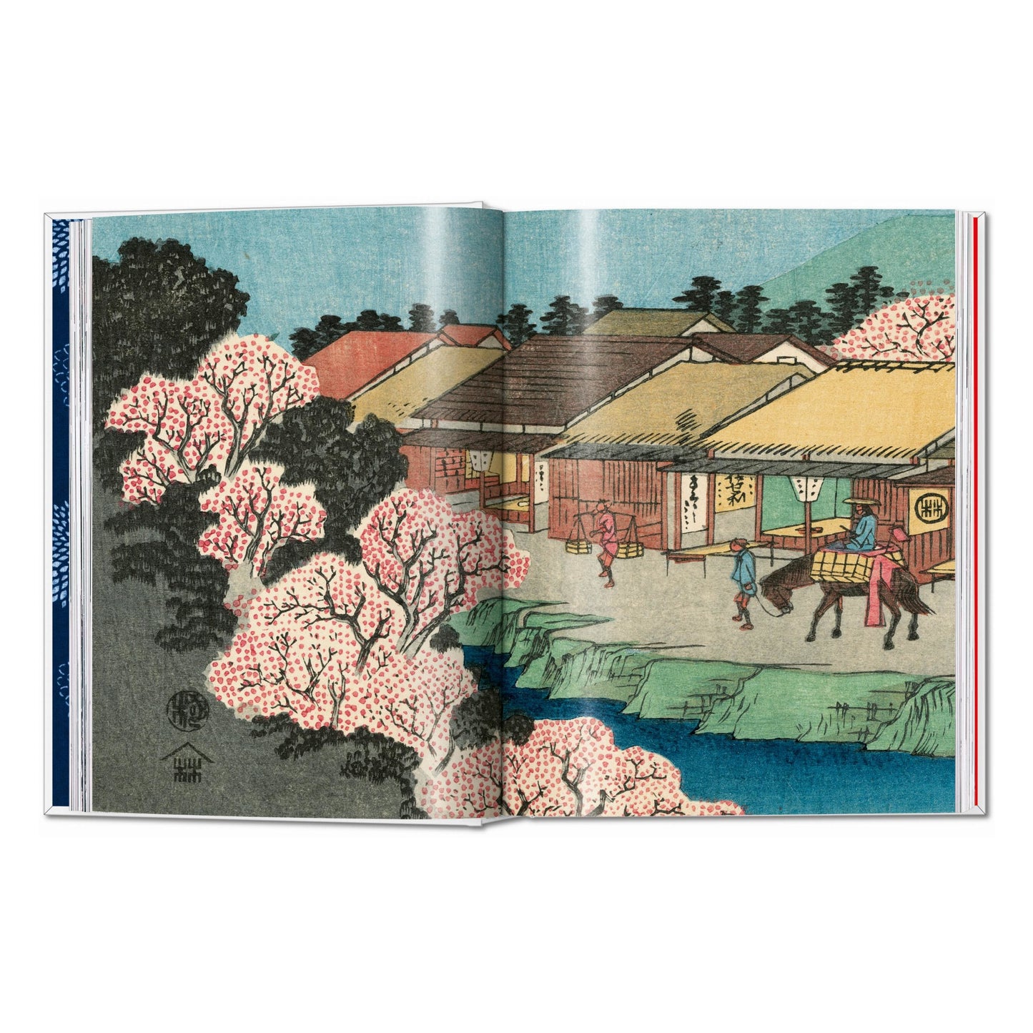 Hiroshige & Eisen. The Sixty-Nine Stations along the Kisokaido. 45th Ed. (Spanish, English, Italian)