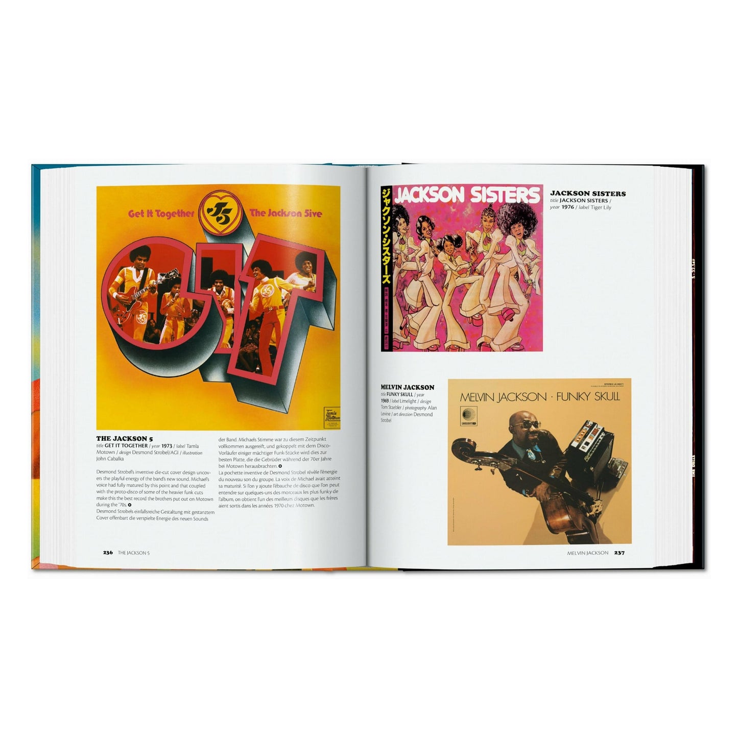 Funk & Soul Covers. 45th Ed. (German, French, English)
