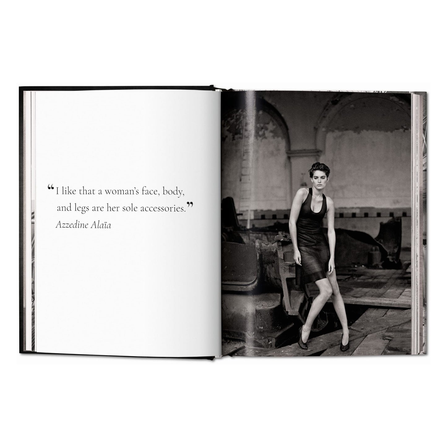 Peter Lindbergh. Azzedine Alaïa (German, French, English)