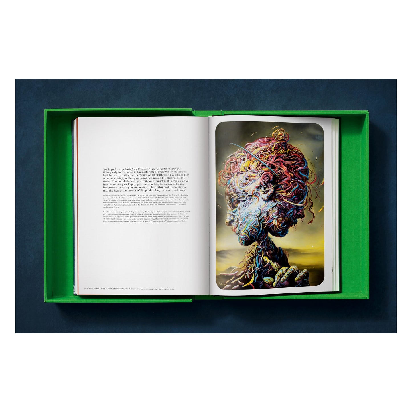 Glenn Brown. Art Edition No. 13–112. ‘Sizewell A’ (German, French, English) (SA)
