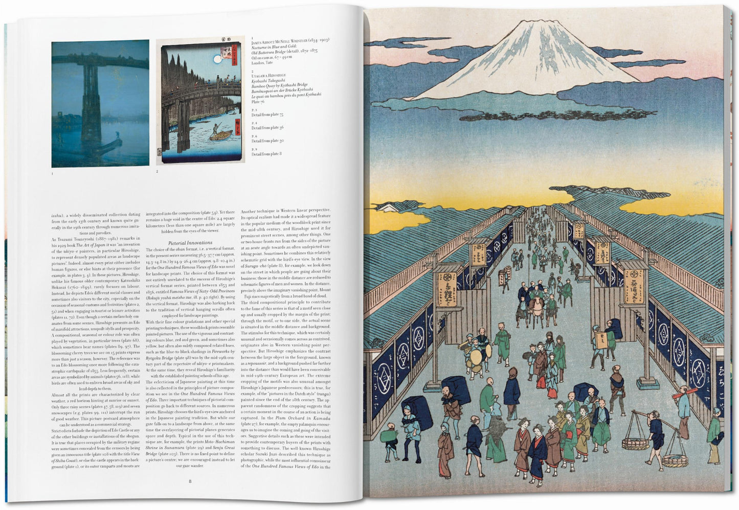 Hiroshige. One Hundred Famous Views of Edo (German, French, English)