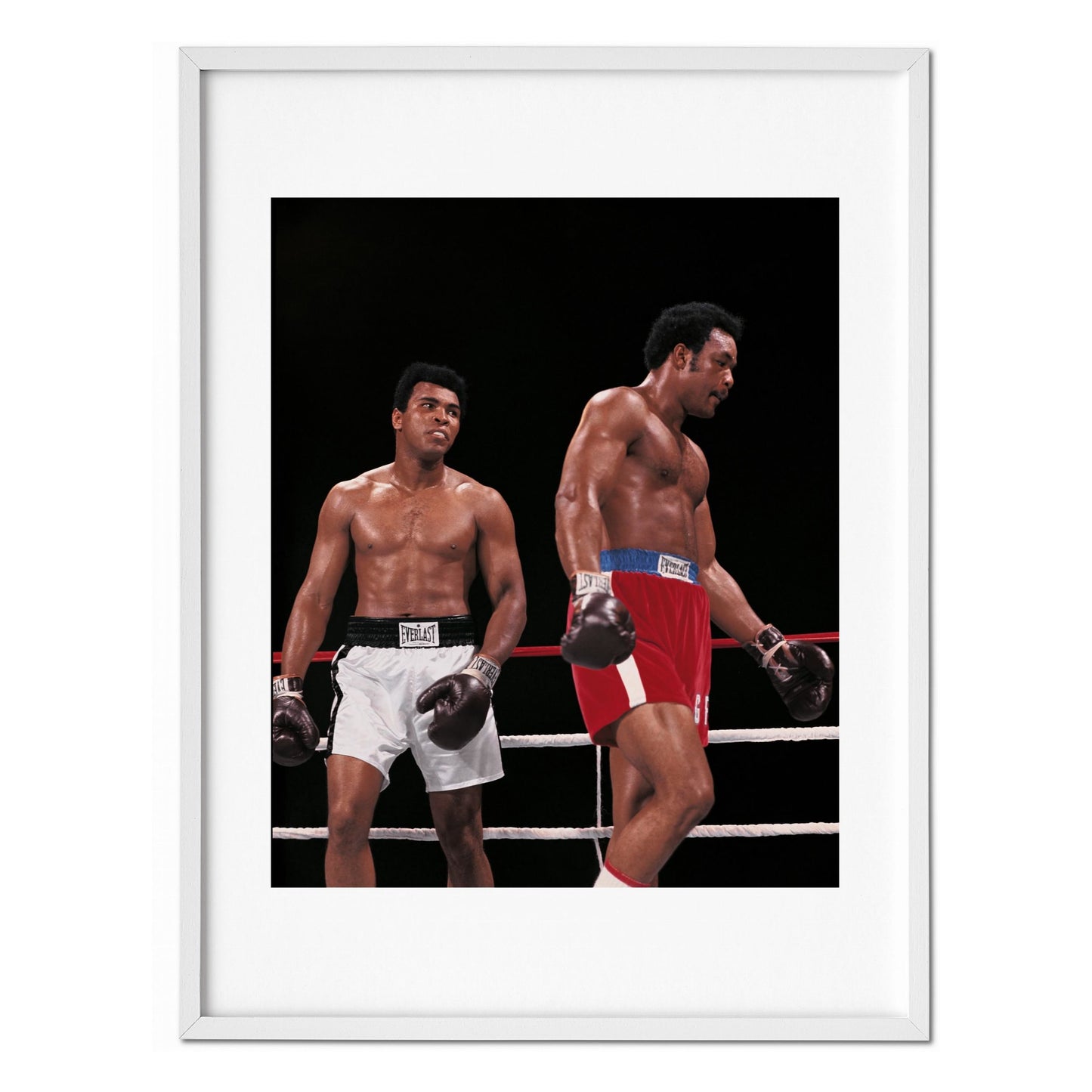 Norman Mailer. N.Leifer. H.Bingham. The Fight, Art Edition No. 1–125, Neil Leifer ‘Ali vs. Foreman – Ali Glaring at Foreman’ (English) (AP)
