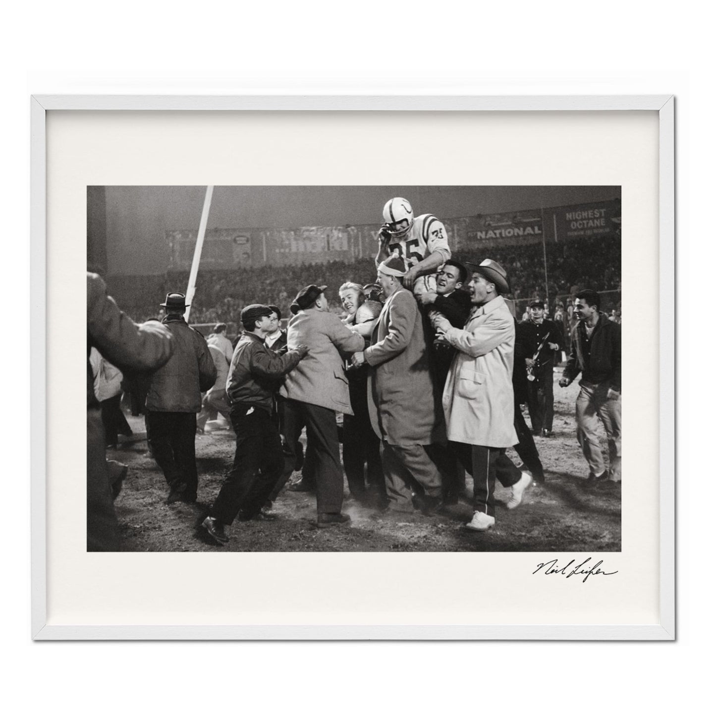 Neil Leifer. Guts & Glory, Art Edition No. 101–200 ‘Alan Ameche’ (German, French, English) (AP)